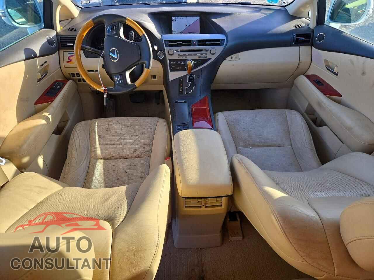 LEXUS RX350 2012 - 2T2ZK1BAXCC081768