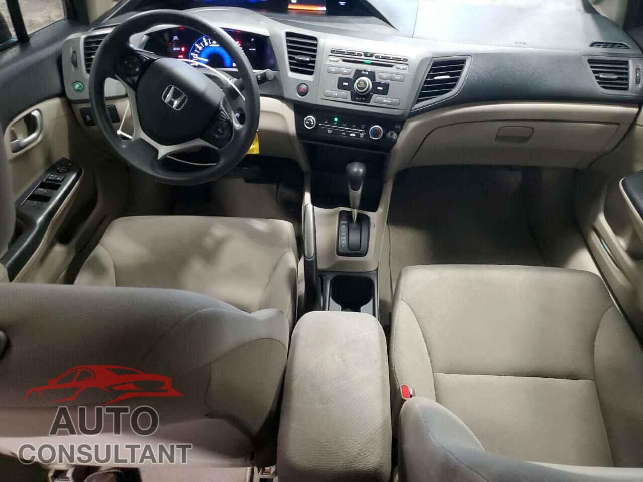HONDA CIVIC 2012 - 19XFB2F5XCE347818