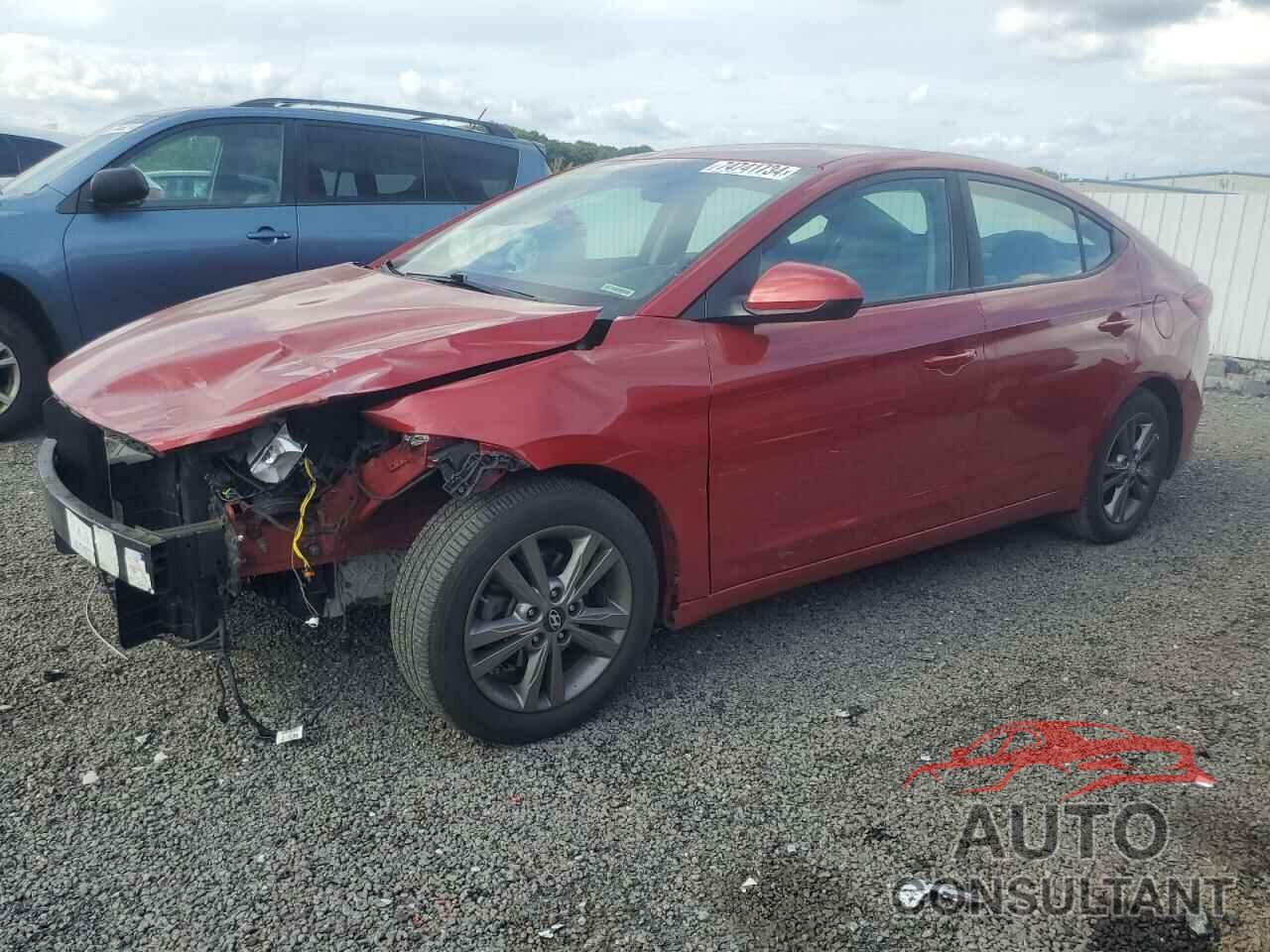 HYUNDAI ELANTRA 2018 - 5NPD84LF7JH234772