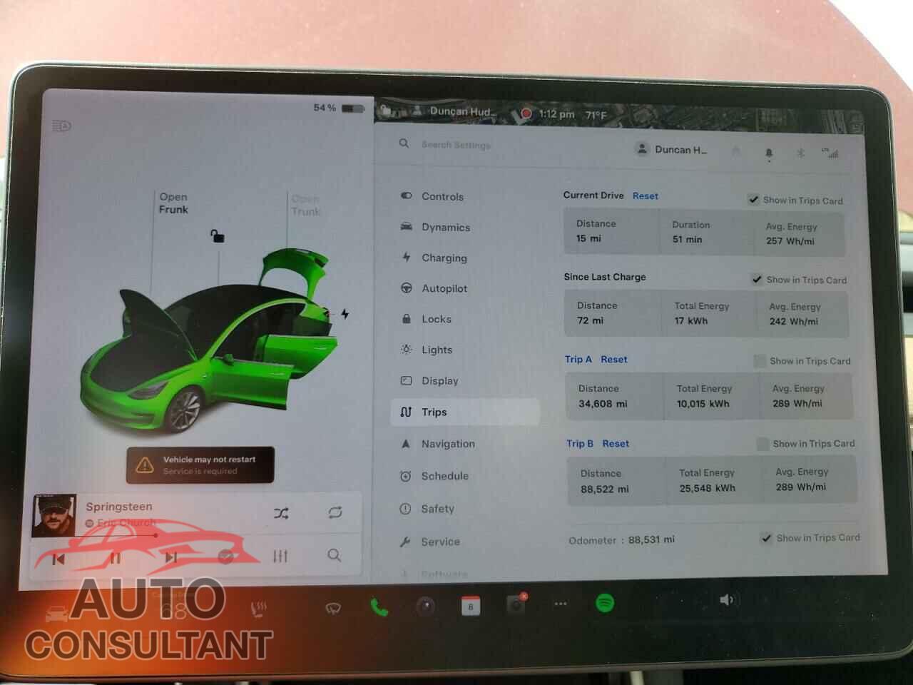 TESLA MODEL 3 2018 - 5YJ3E1EB3JF117363