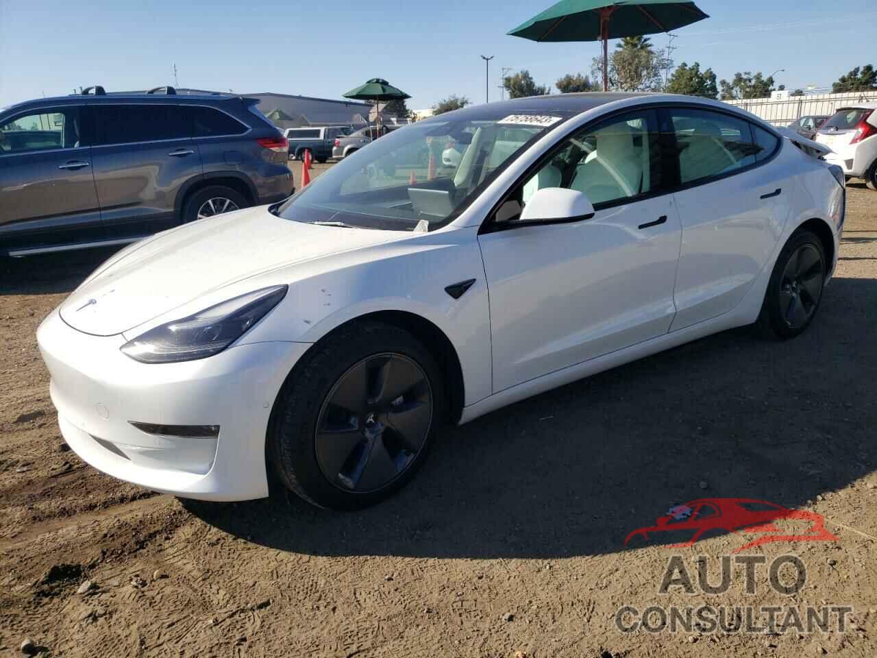 TESLA MODEL 3 2022 - 5YJ3E1EB7NF135967