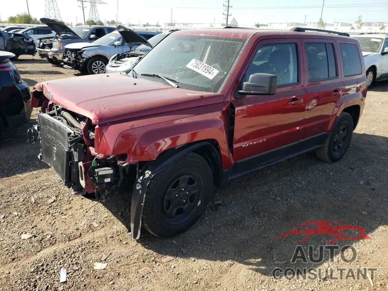 JEEP PATRIOT 2016 - 1C4NJPBB5GD561954