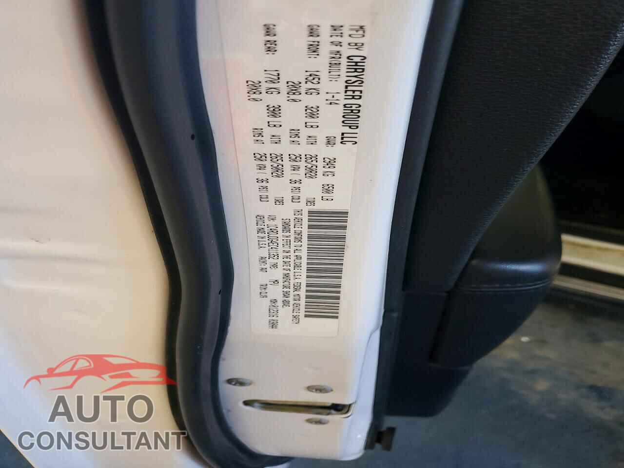 DODGE DURANGO 2014 - 1C4RDJDG4EC411352