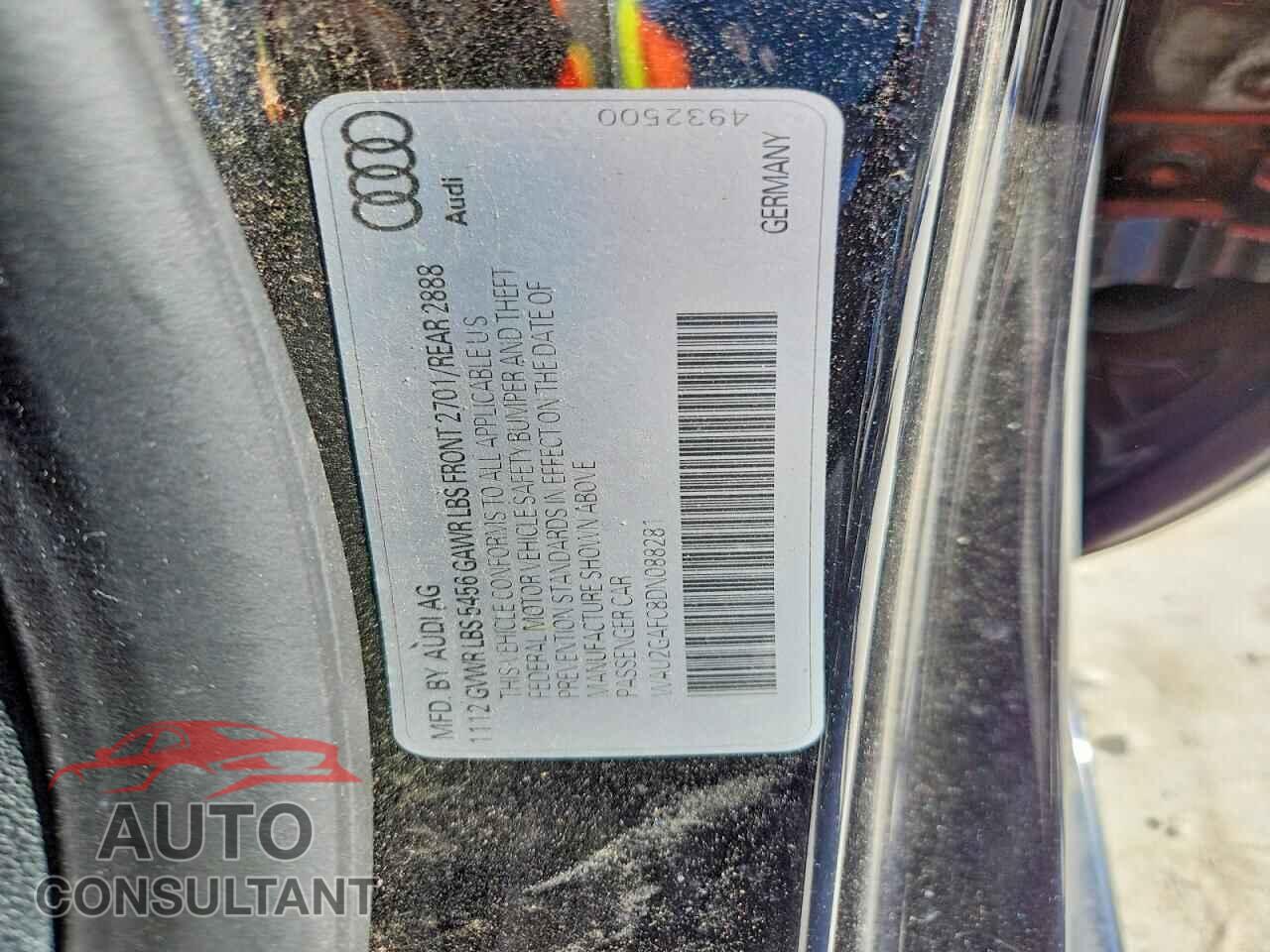 AUDI A7 2013 - WAU2GAFC8DN088281