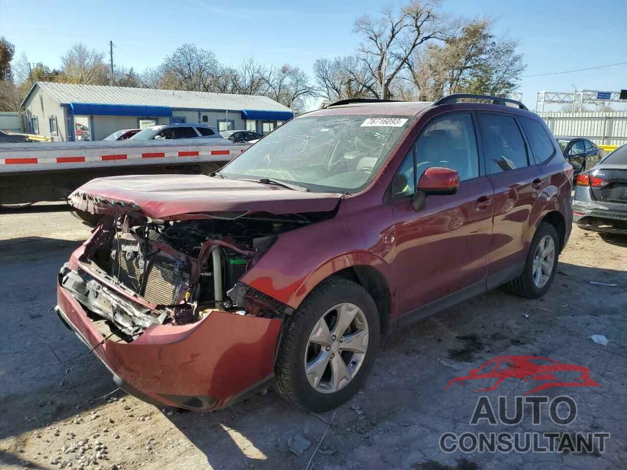SUBARU FORESTER 2016 - JF2SJAGC6GH403568