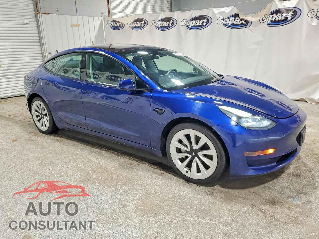 TESLA MODEL 3 2022 - 5YJ3E1EA2NF187370
