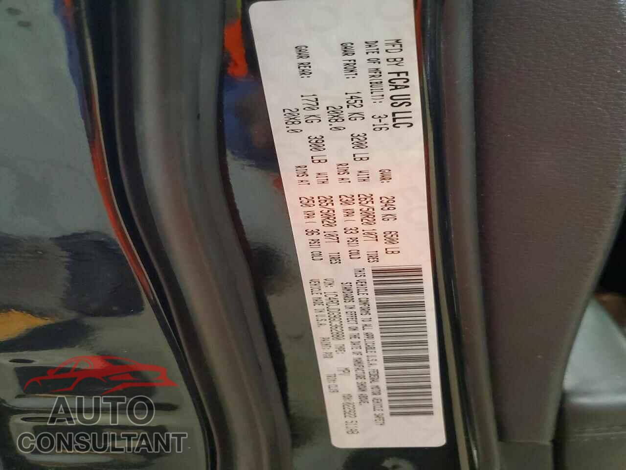 DODGE DURANGO 2016 - 1C4RDJDG9GC362880