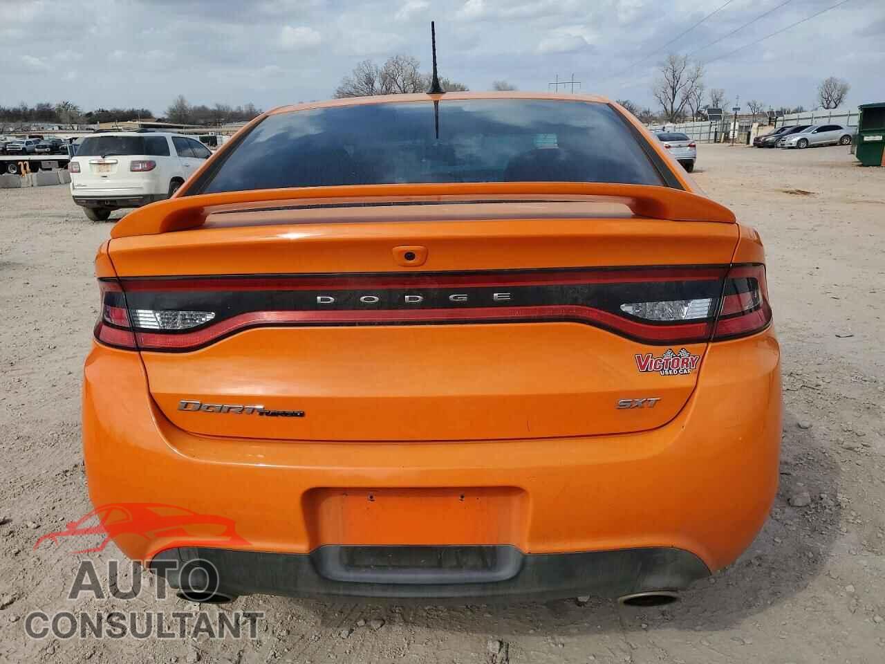 DODGE DART 2013 - 1C3CDFBA6DD299152