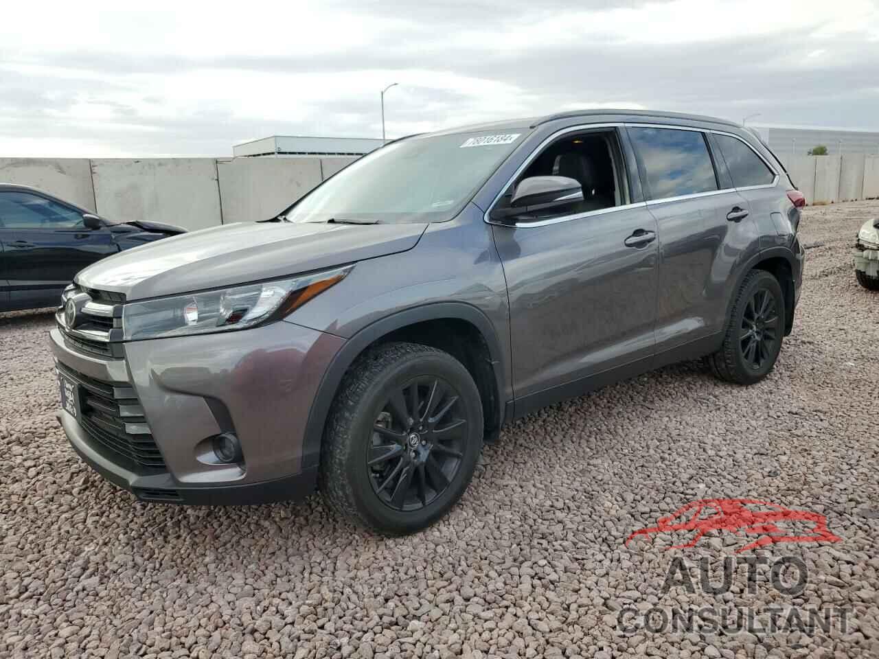 TOYOTA HIGHLANDER 2019 - 5TDJZRFH8KS595093