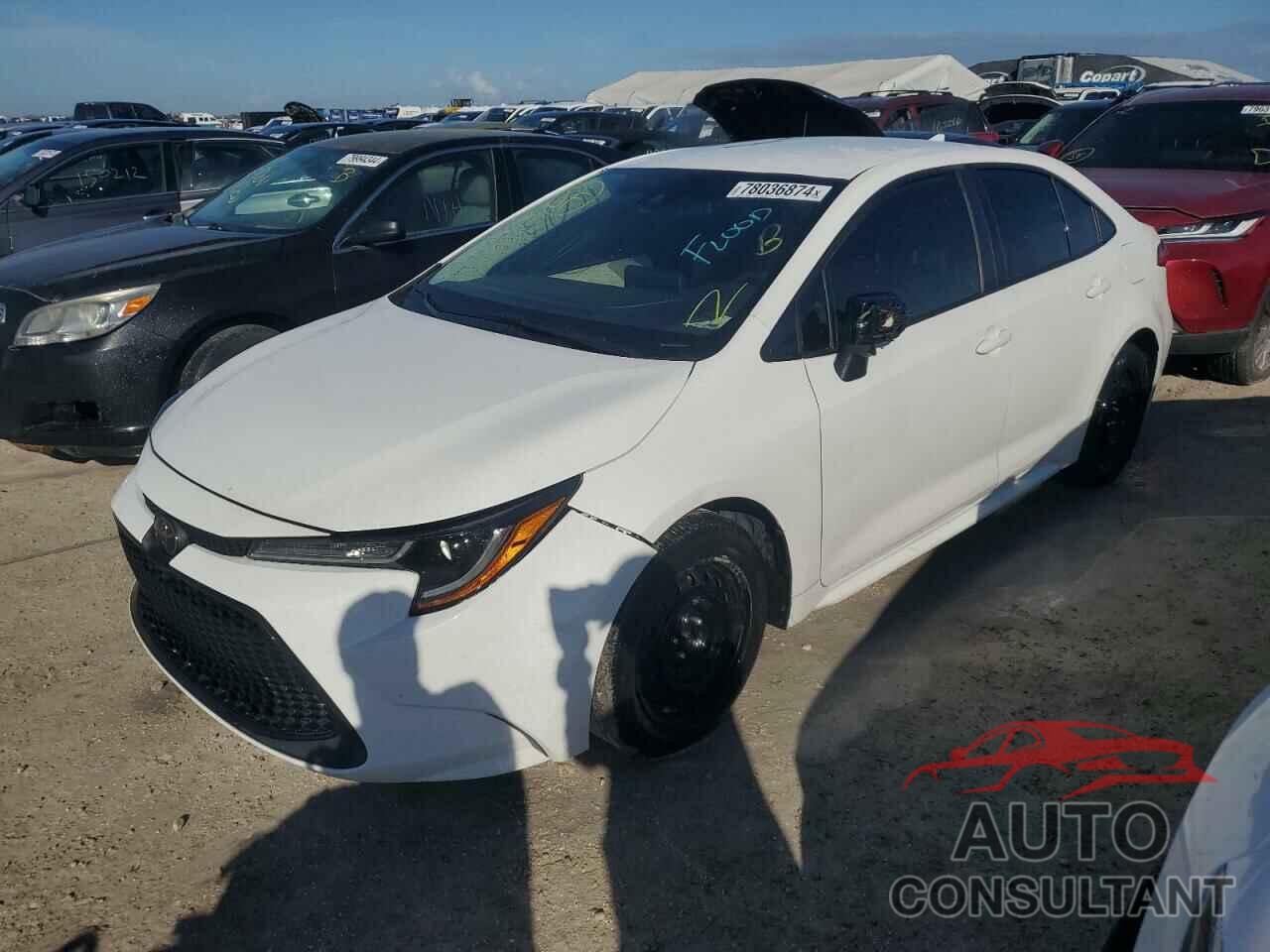 TOYOTA COROLLA 2022 - 5YFEPMAEXNP383106