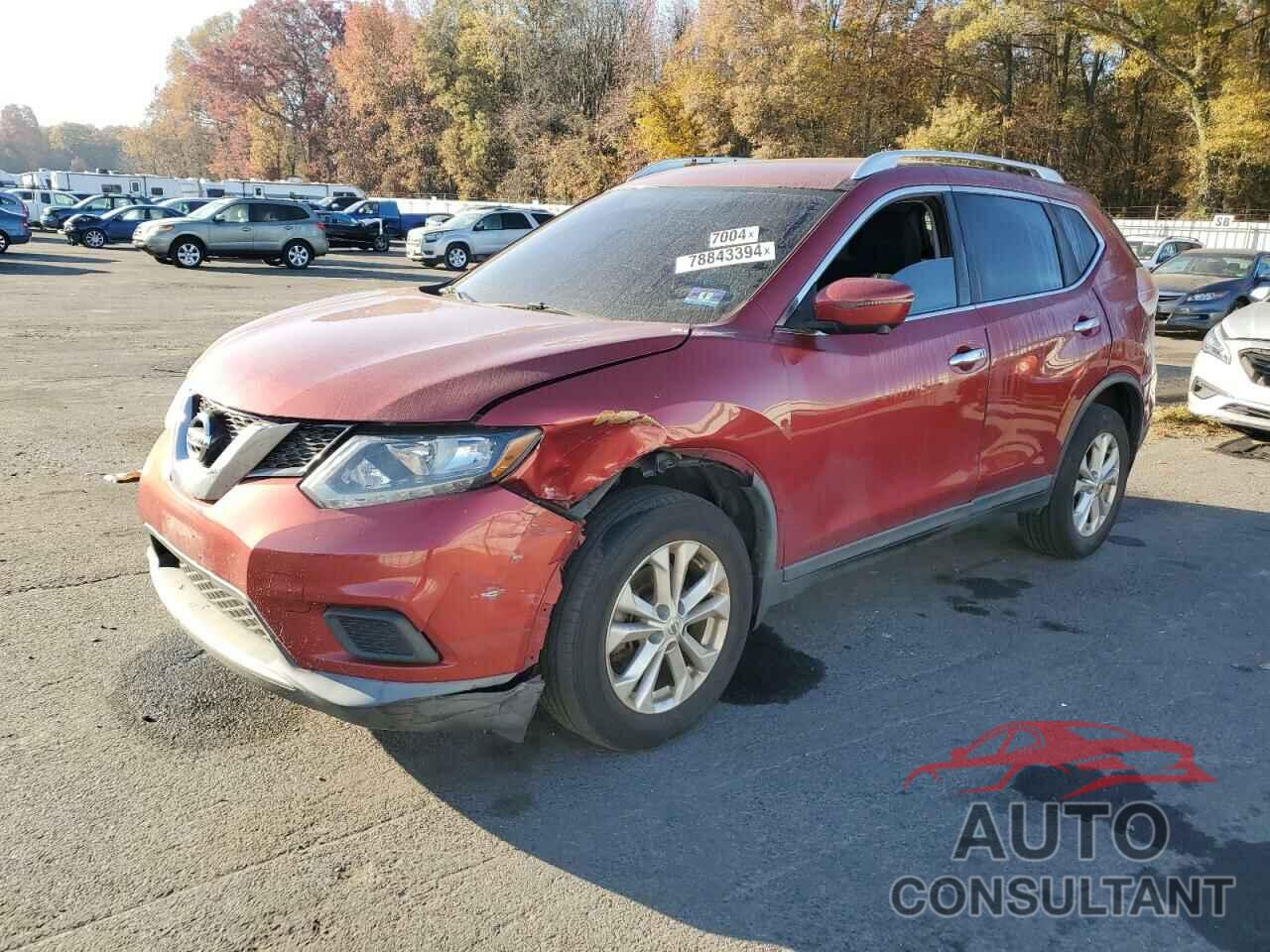 NISSAN ROGUE 2016 - KNMAT2MV8GP700797
