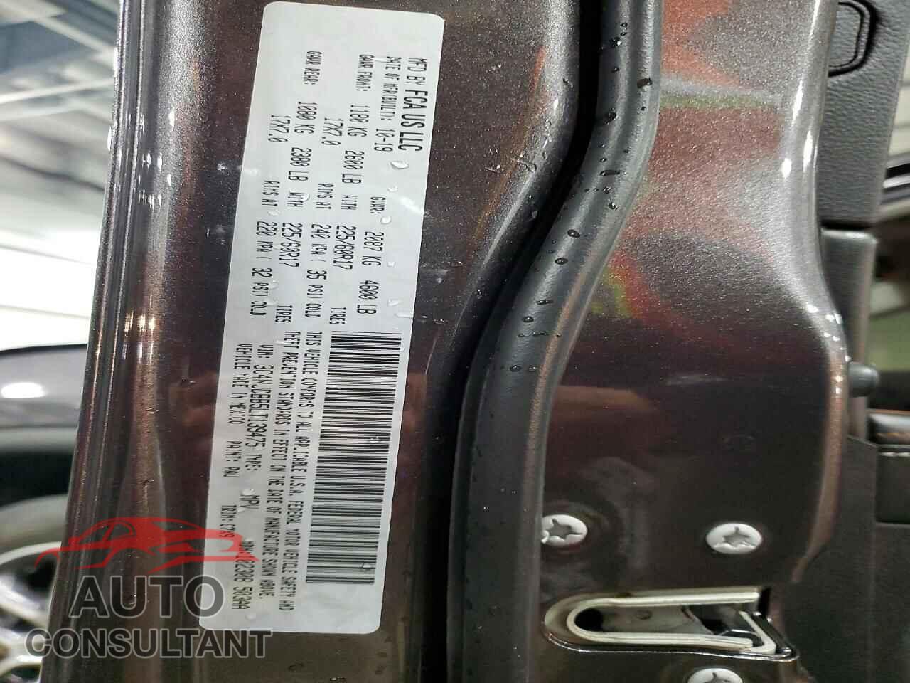JEEP COMPASS 2020 - 3C4NJDBB5LT139475