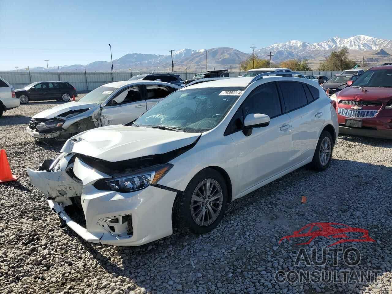 SUBARU IMPREZA 2017 - 4S3GTAB60H3740641