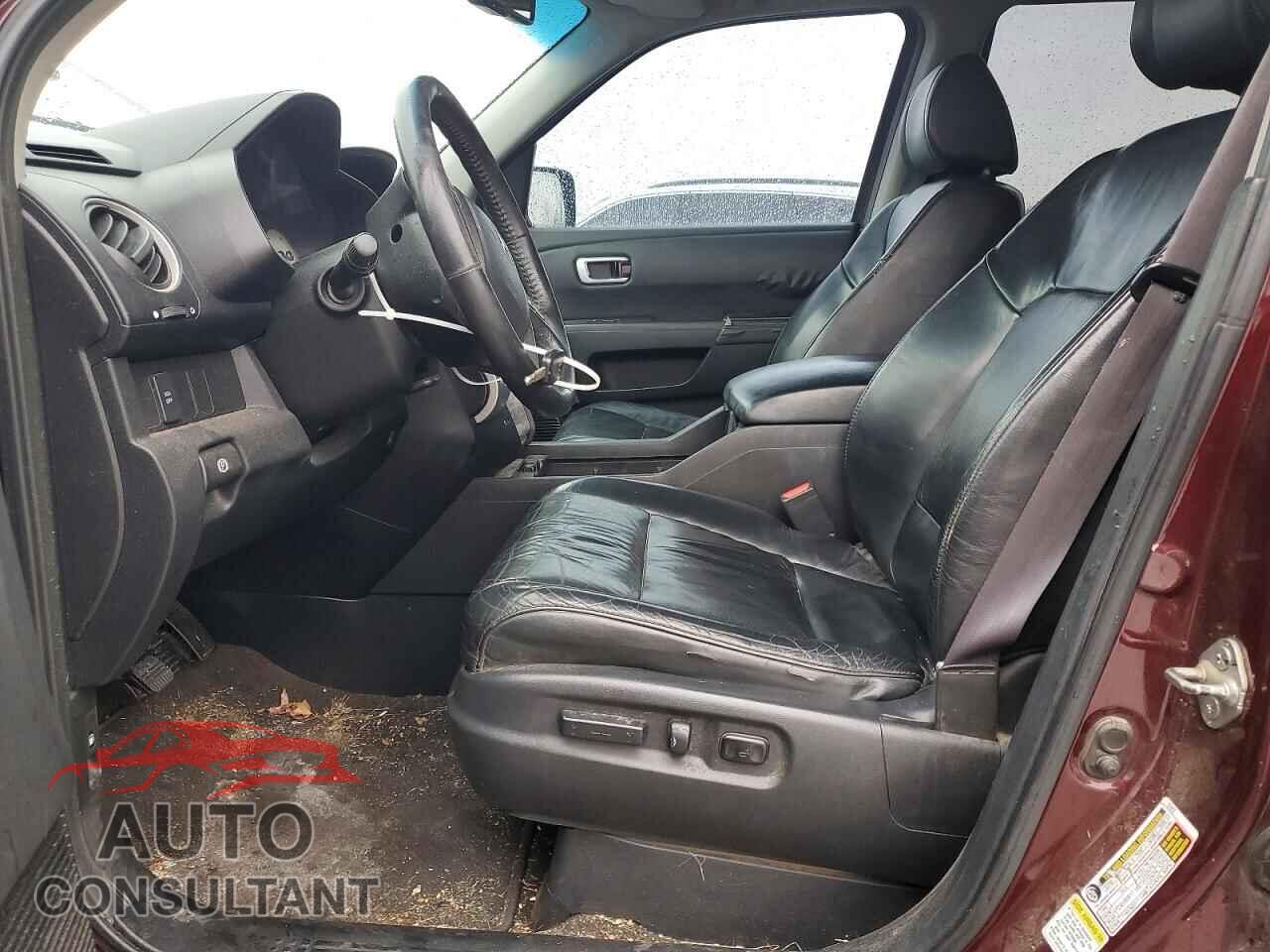 HONDA PILOT 2009 - 5FNYF48599B005107