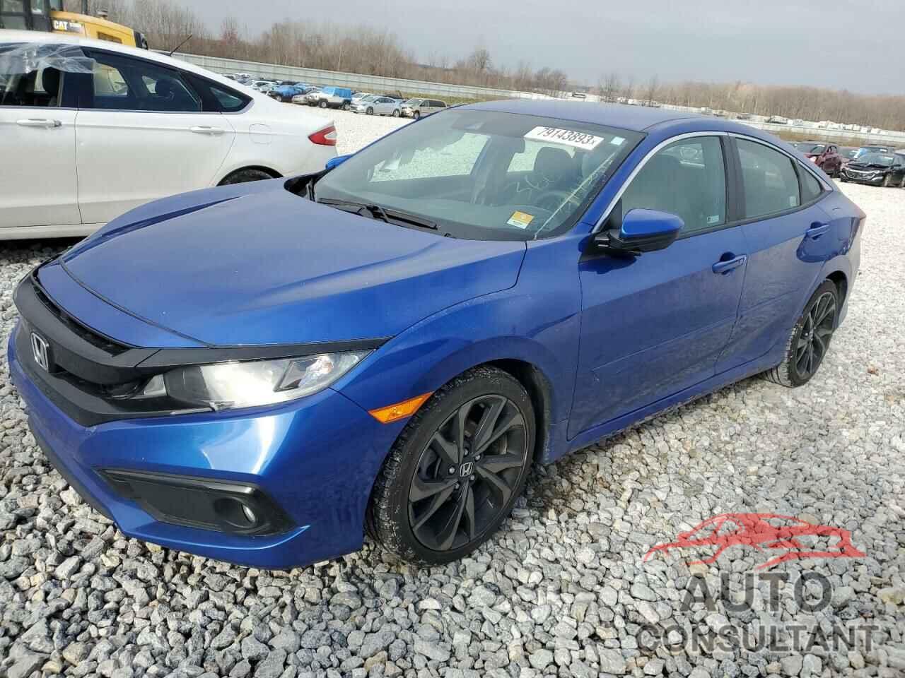 HONDA CIVIC 2019 - 2HGFC2F89KH604611