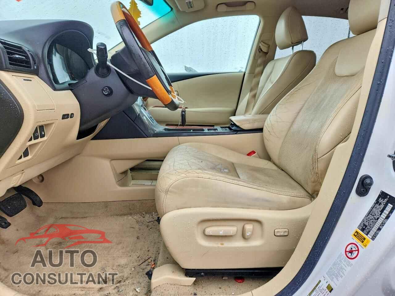 LEXUS RX 350 2010 - 2T2BK1BA2AC073484