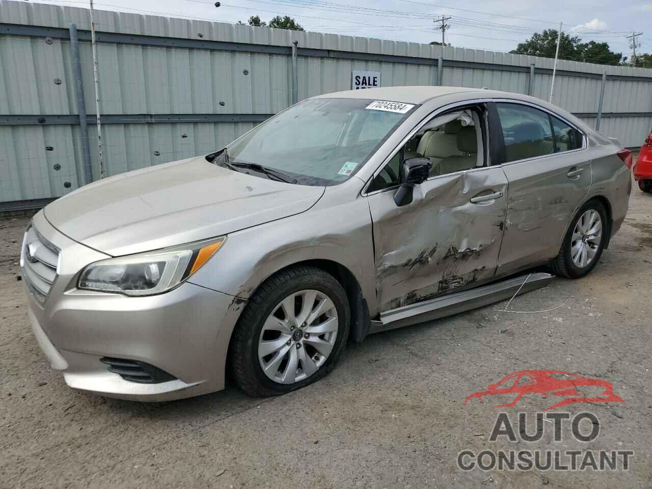 SUBARU LEGACY 2016 - 4S3BNBC63G3016241