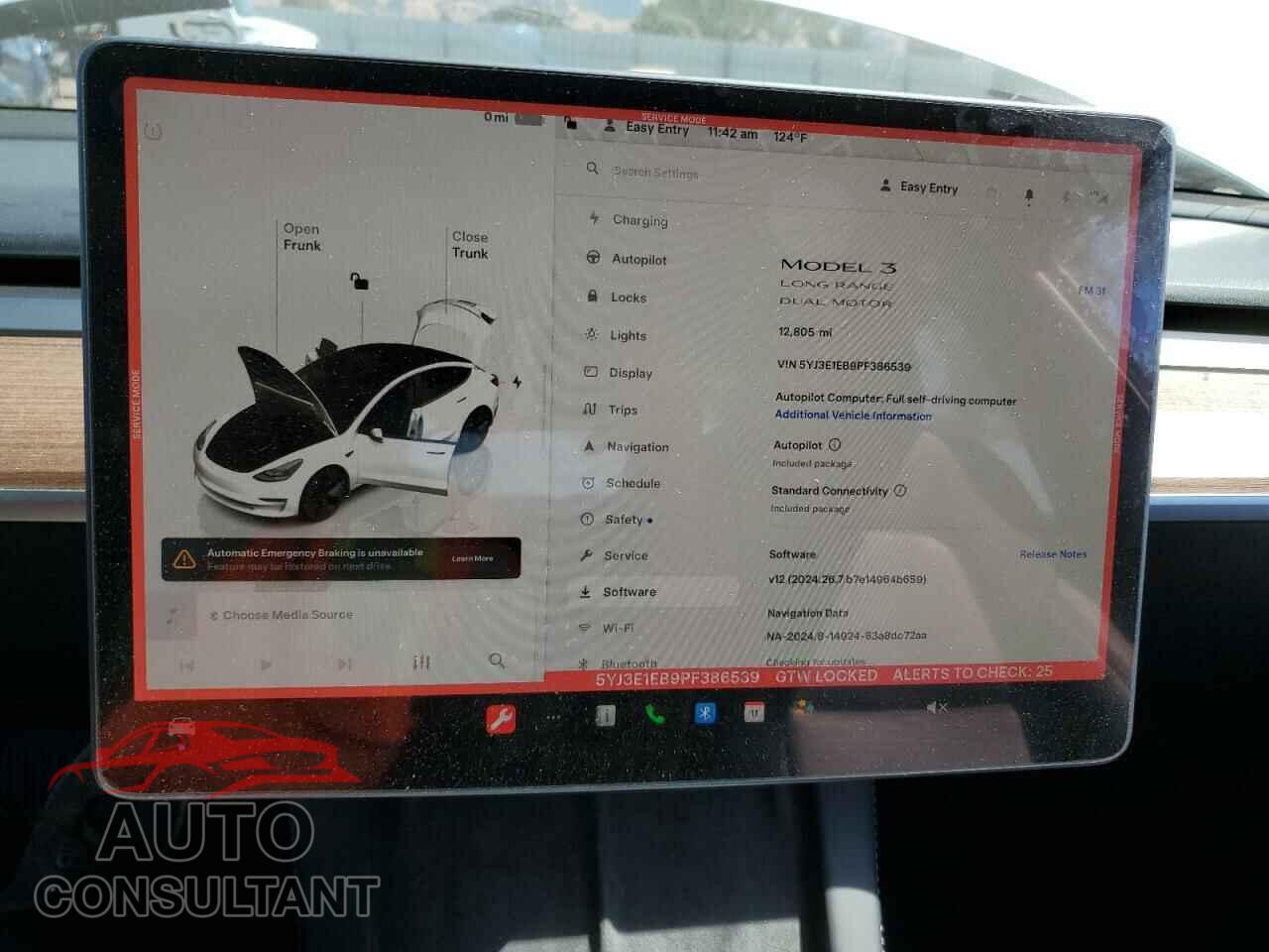 TESLA MODEL 3 2023 - 5YJ3E1EB9PF386539