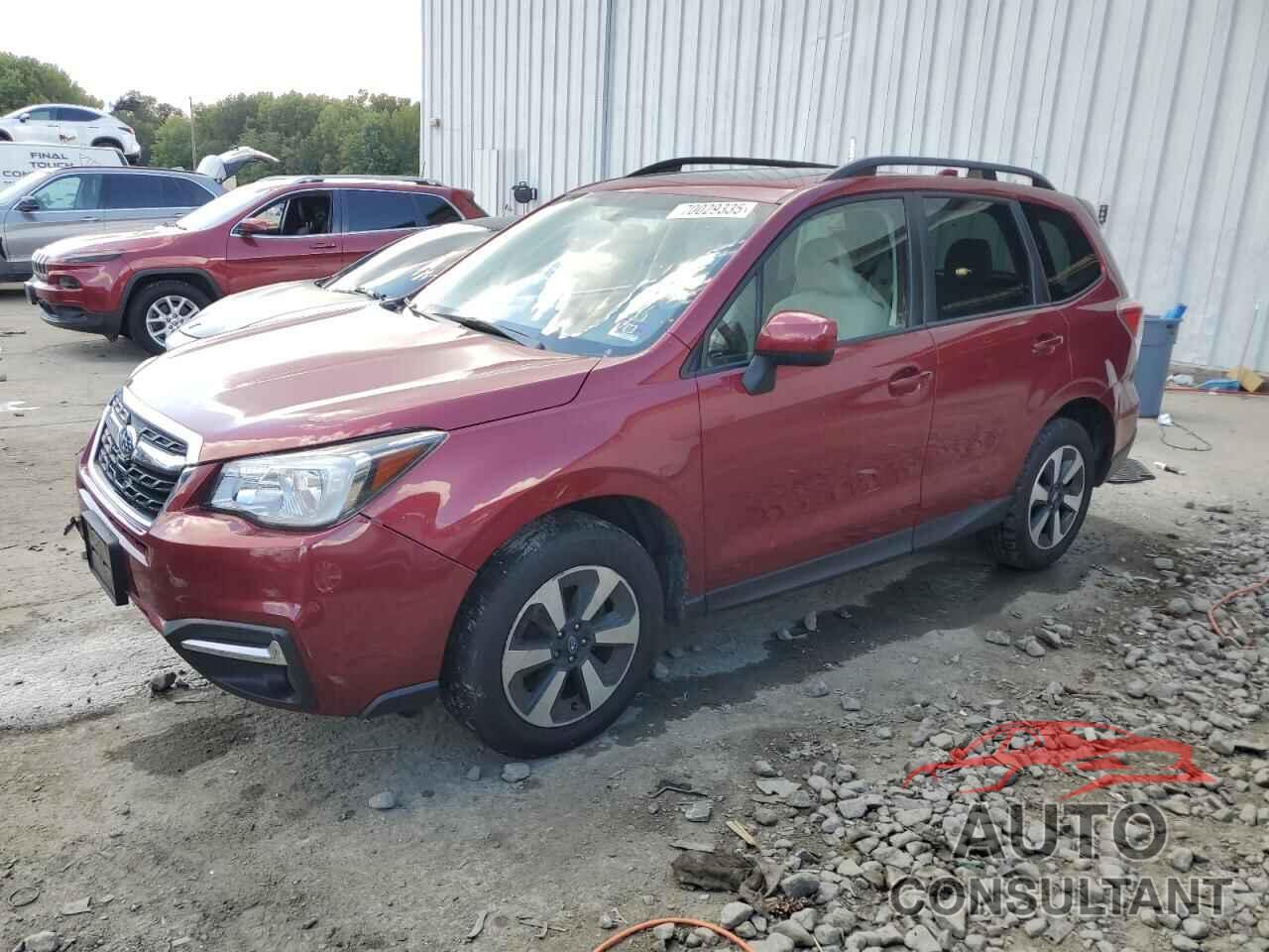SUBARU FORESTER 2018 - JF2SJAGC6JH404212