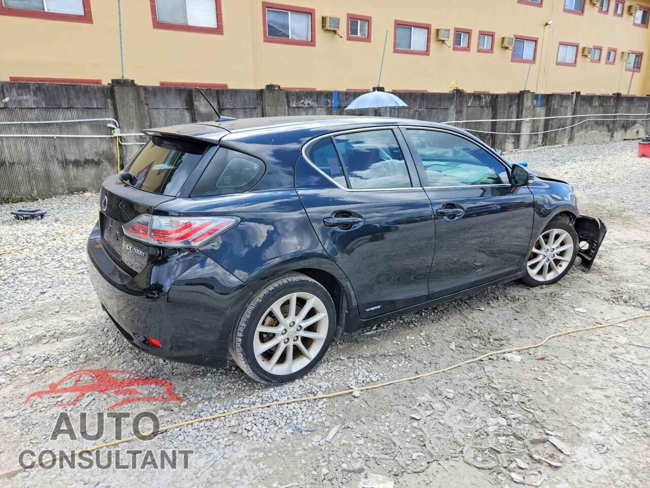LEXUS CT 200 2011 - JTHKD5BH9B2042363