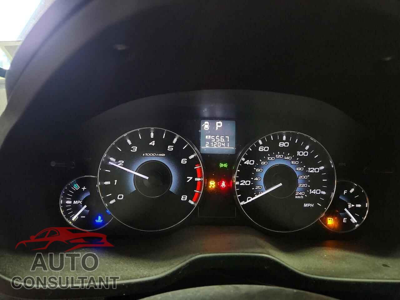 SUBARU OUTBACK 2012 - 4S4BRBBC9C3283384