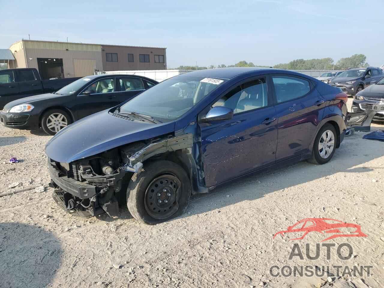 HYUNDAI ELANTRA 2016 - 5NPDH4AEXGH666727