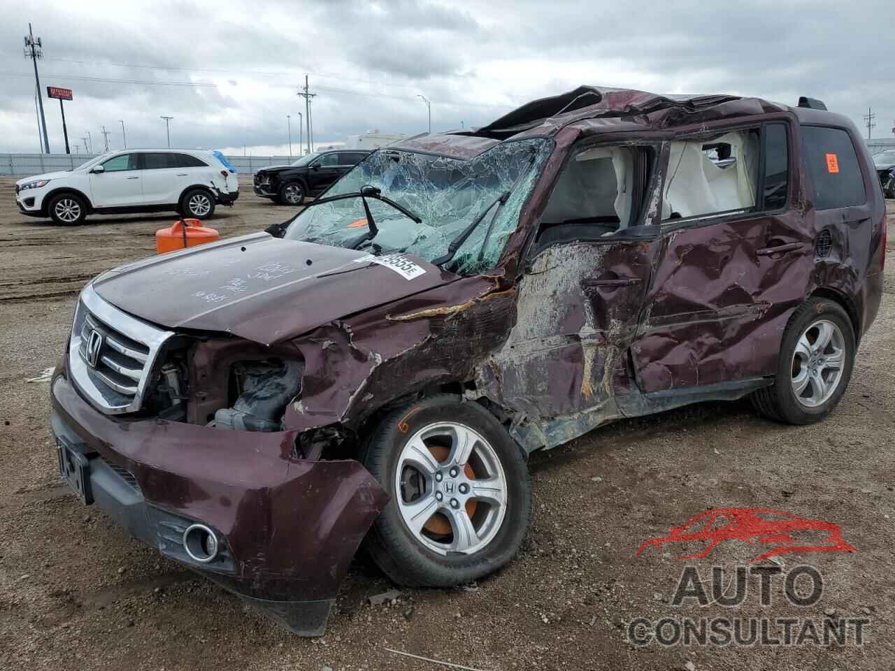 HONDA PILOT 2012 - 5FNYF4H55CB080670