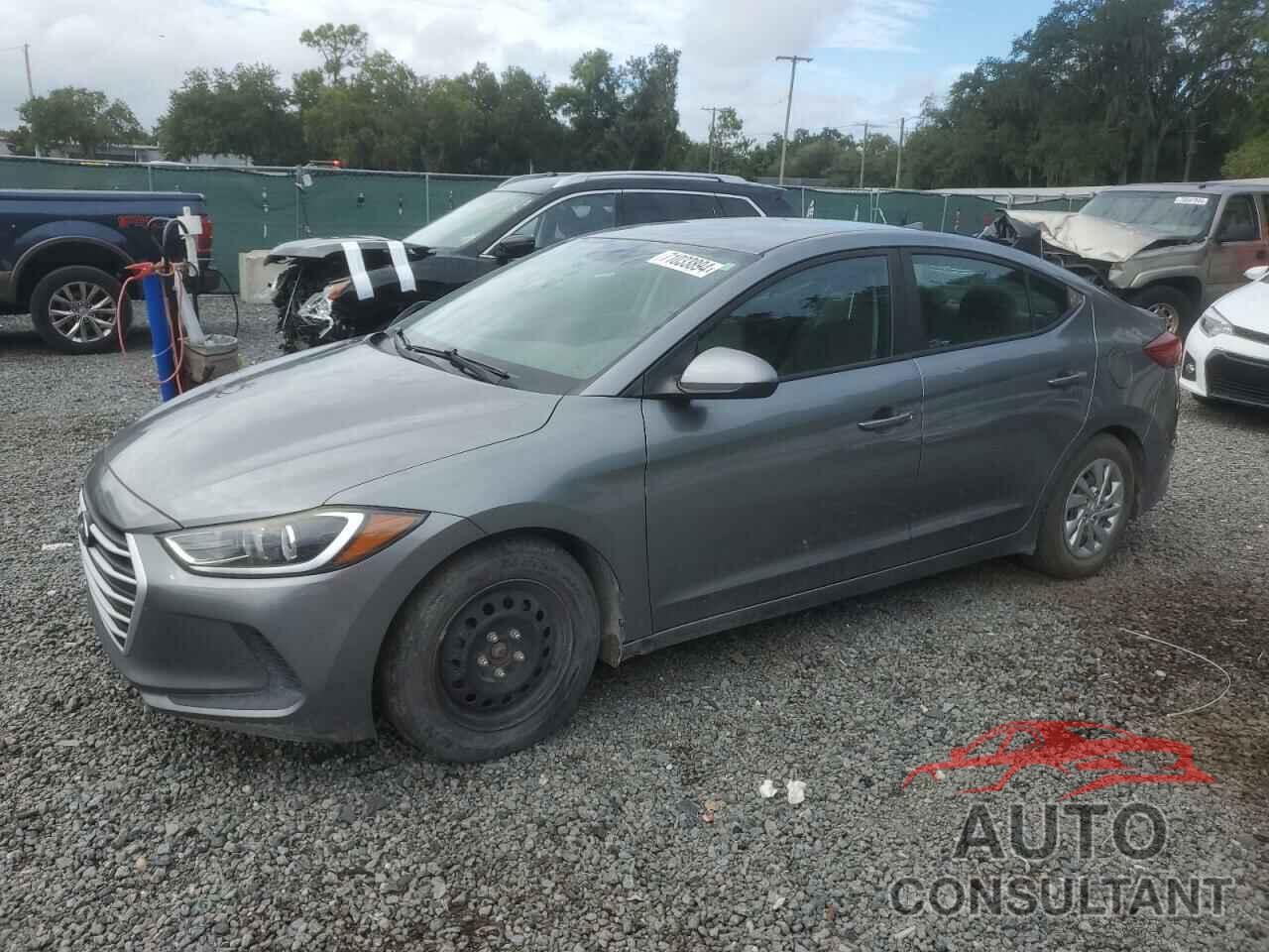 HYUNDAI ELANTRA 2017 - KMHD74LF9HU316100