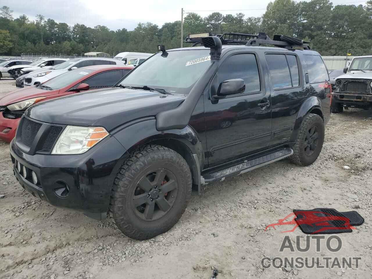 NISSAN PATHFINDER 2011 - 5N1AR1NN9BC616362