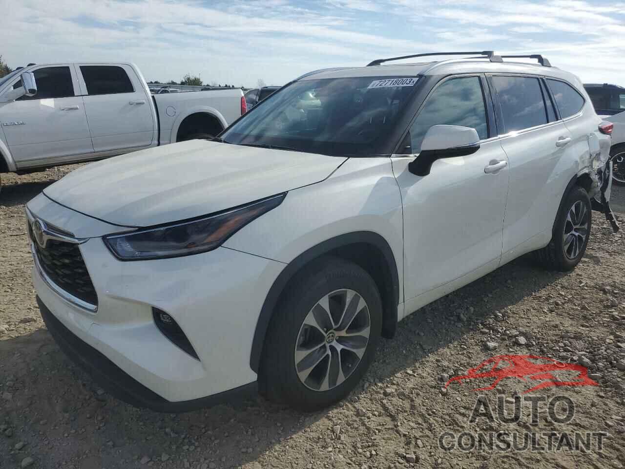 TOYOTA HIGHLANDER 2021 - 5TDHZRBH4MS547498