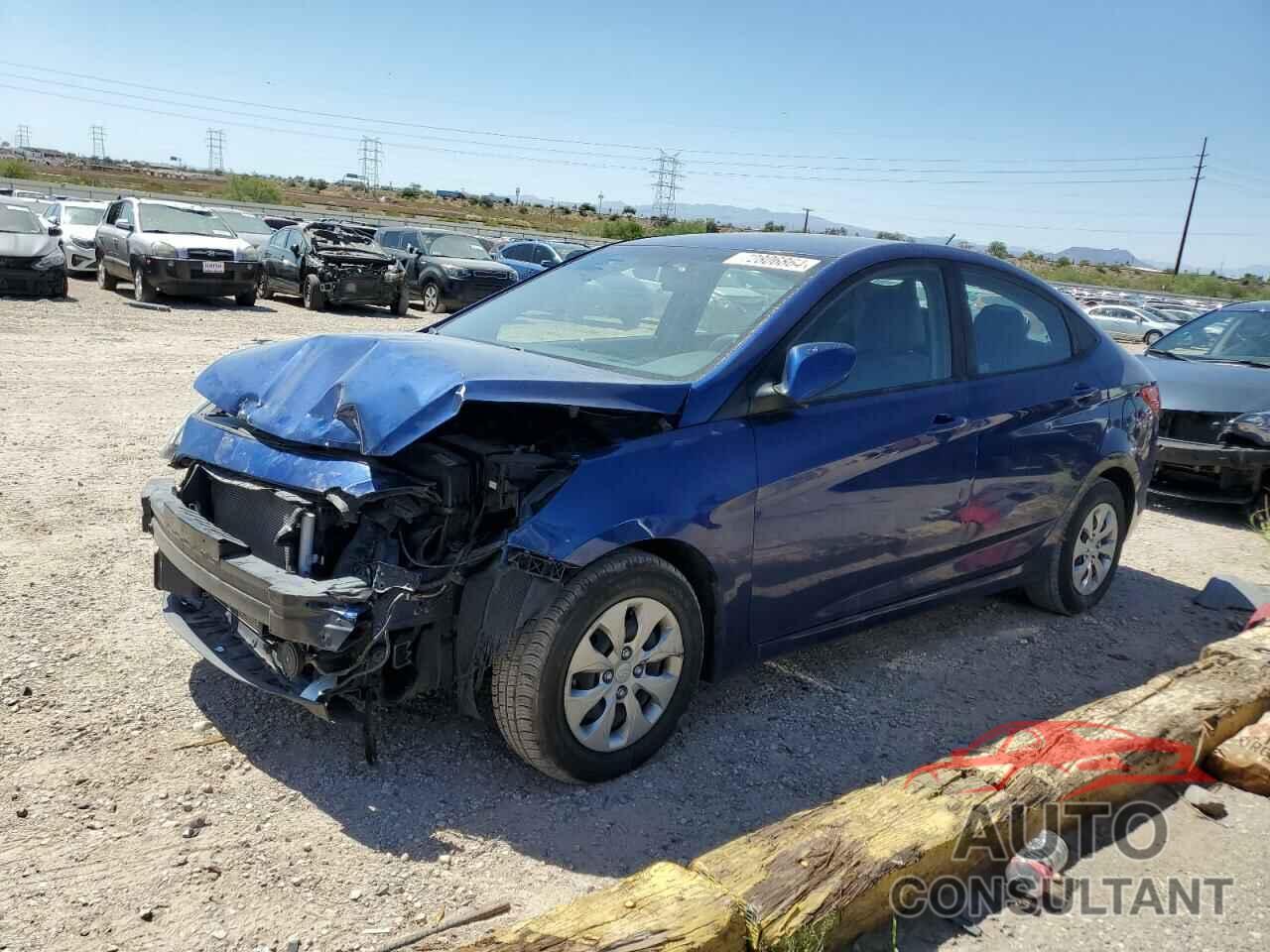 HYUNDAI ACCENT 2017 - KMHCT4AE6HU279444