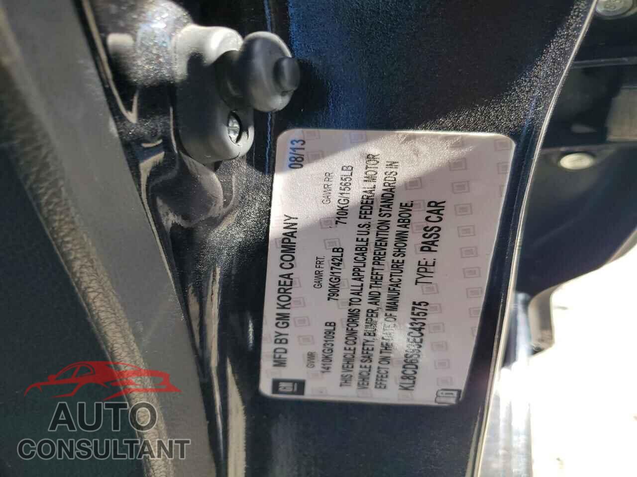CHEVROLET SPARK 2014 - KL8CD6S93EC431575