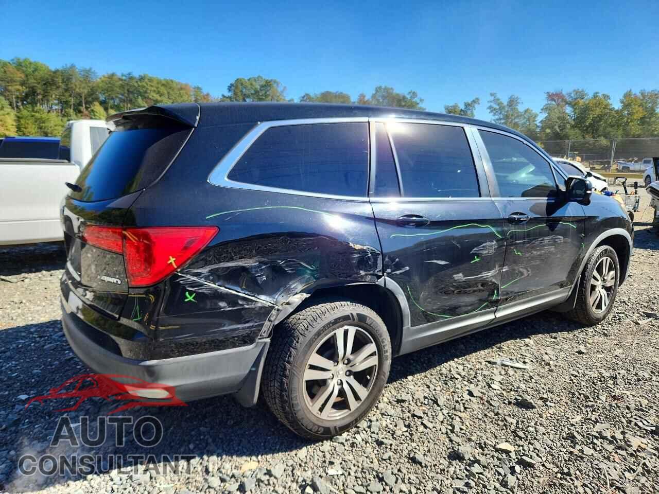 HONDA PILOT 2017 - 5FNYF6H57HB004838