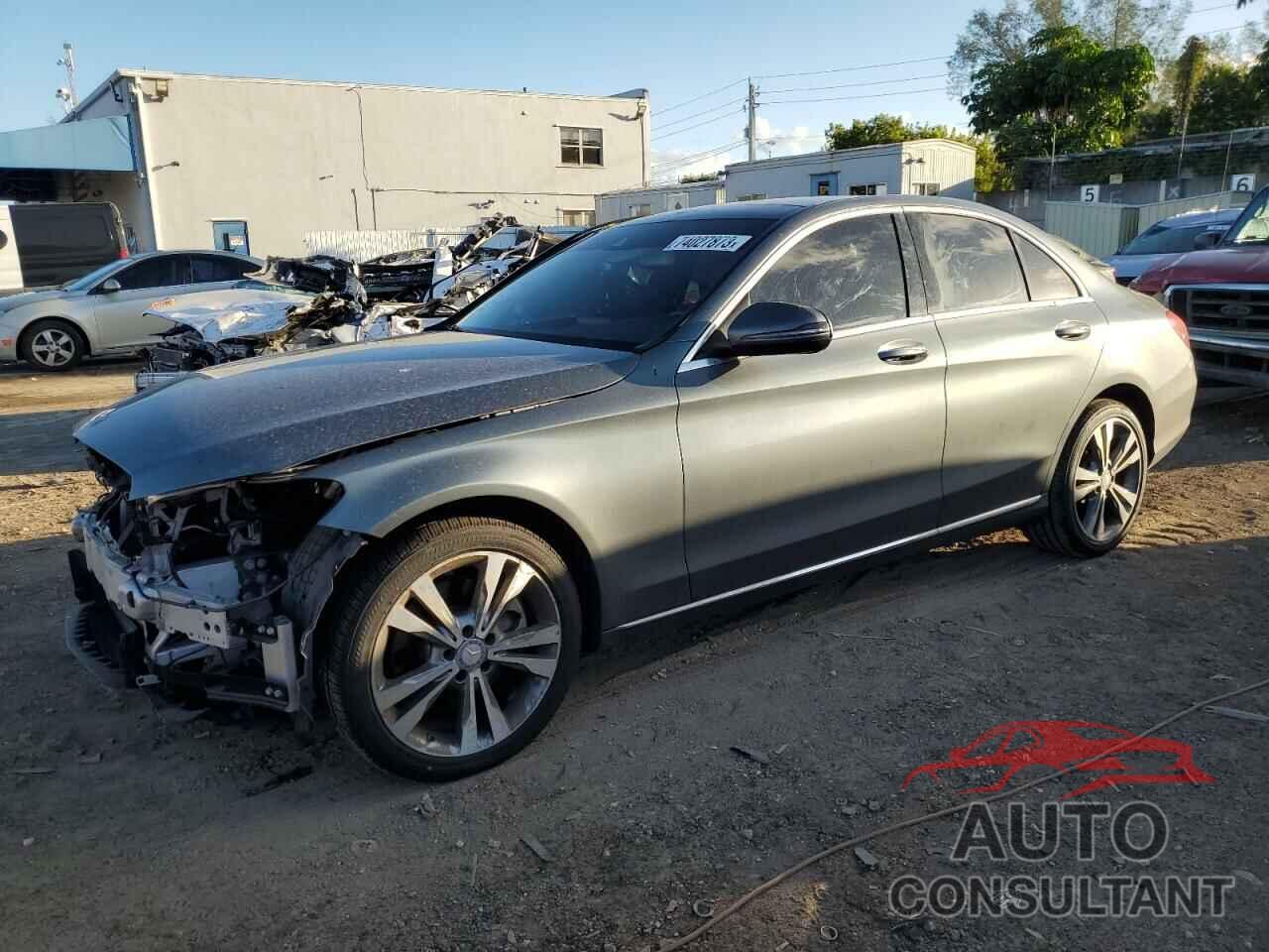 MERCEDES-BENZ C-CLASS 2017 - WDDWF4KB0HR256831