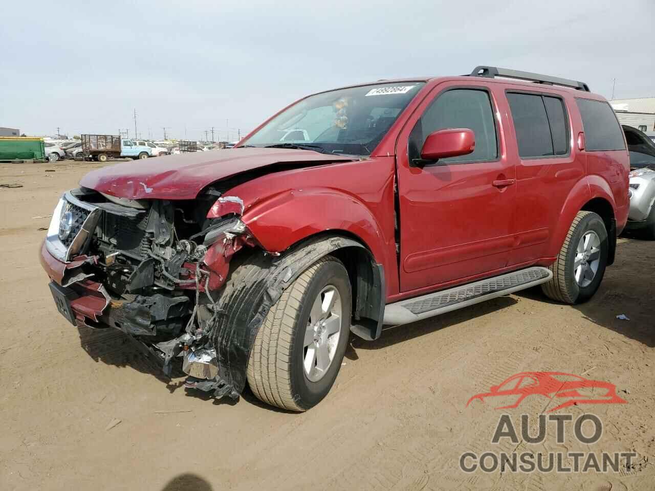 NISSAN PATHFINDER 2012 - 5N1AR1NB0CC616399
