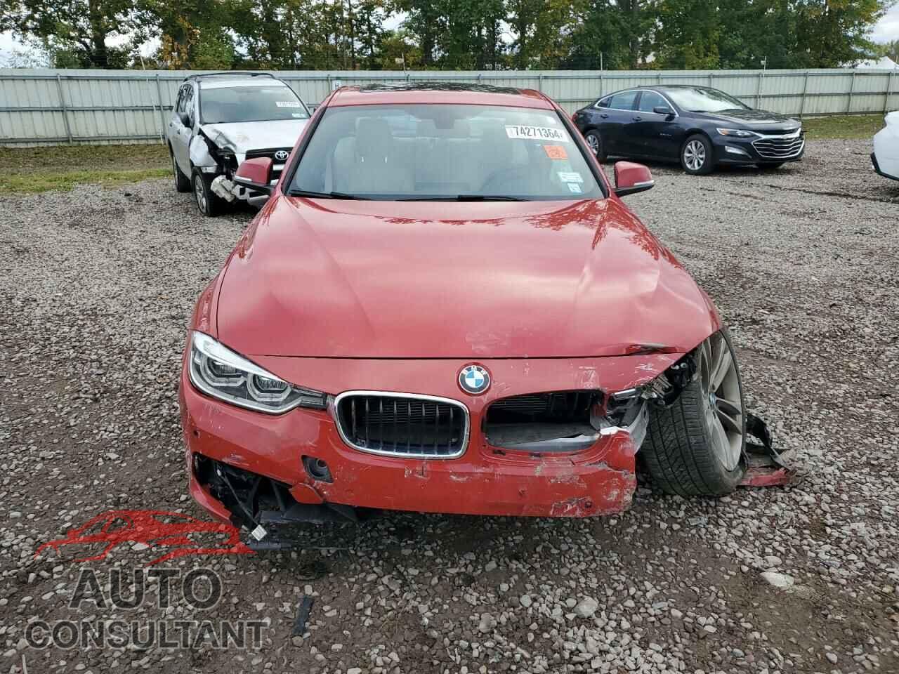 BMW 3 SERIES 2016 - WBA8E3G58GNU01488