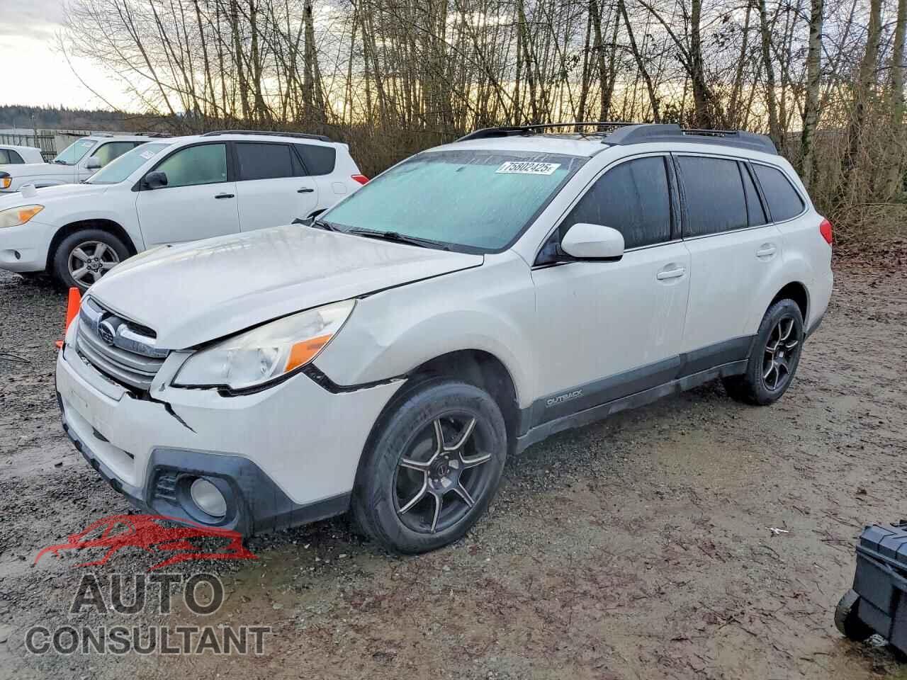 SUBARU OUTBACK 2013 - 4S4BRBGC6D3206644