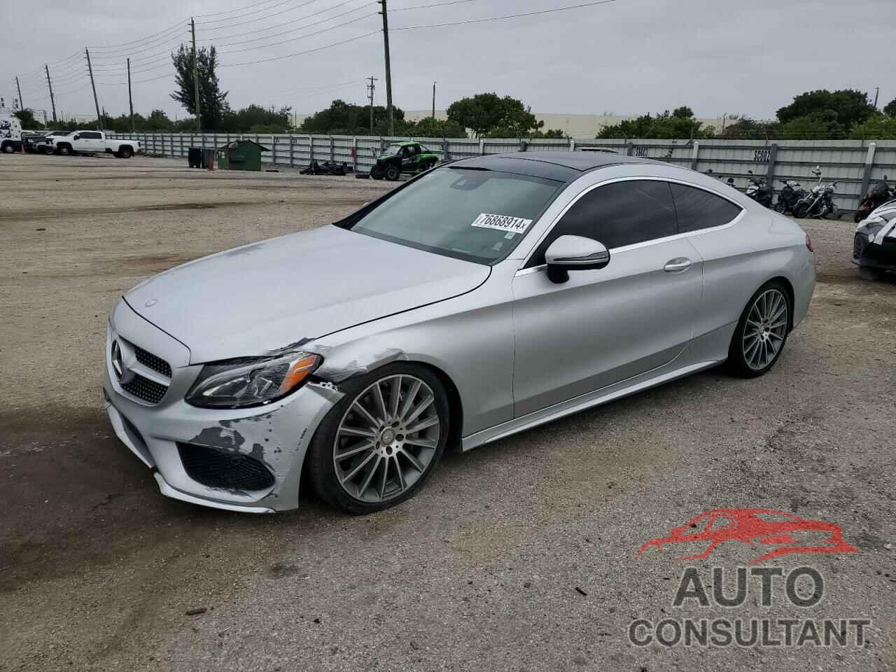 MERCEDES-BENZ C-CLASS 2017 - WDDWJ4JB7HF346267