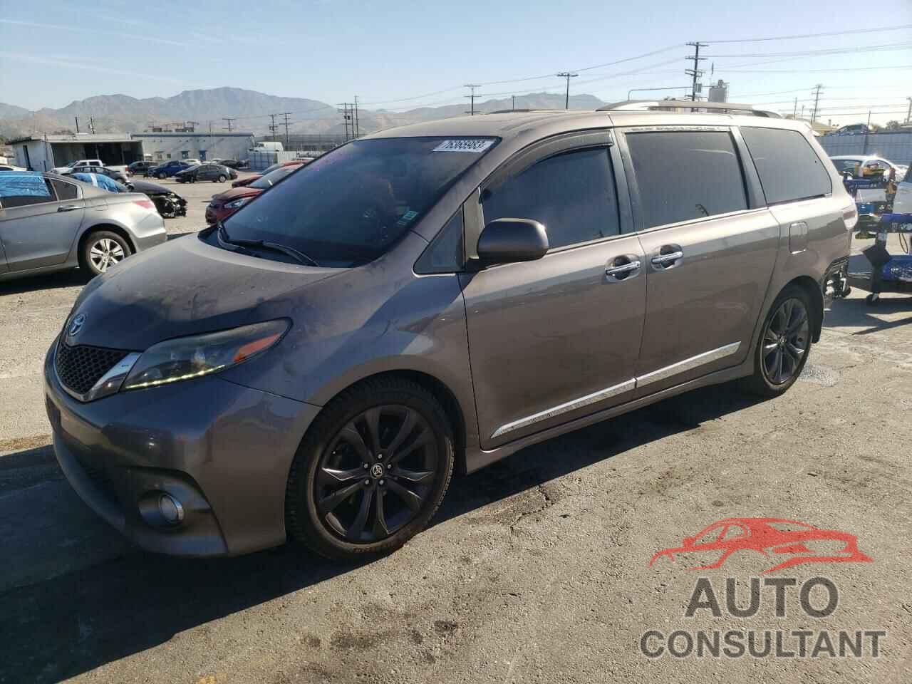 TOYOTA SIENNA 2015 - 5TDXK3DC7FS602611