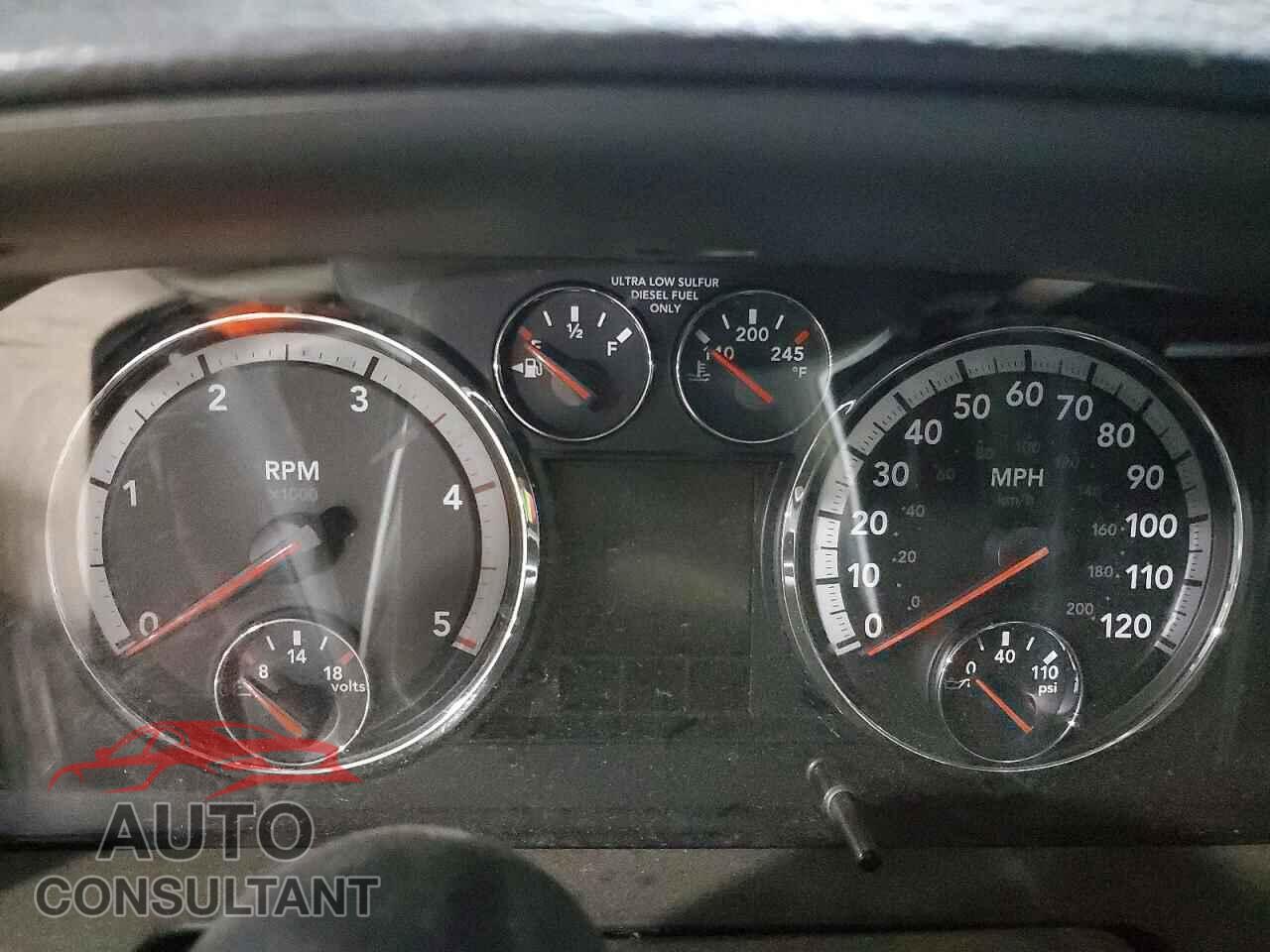 DODGE RAM 2500 2012 - 3C6UD5FL4CG329554