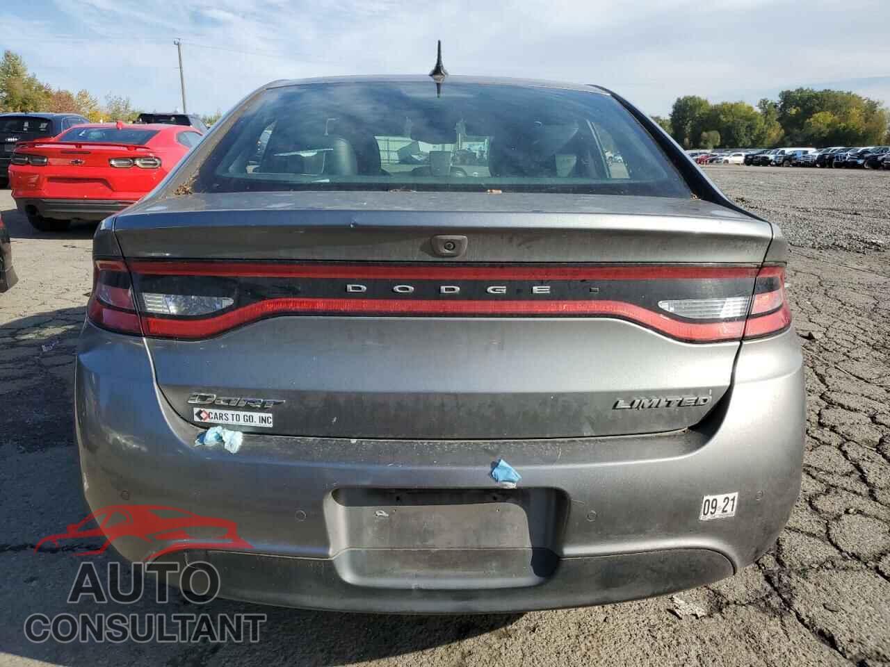 DODGE DART 2013 - 1C3CDFCA0DD149262
