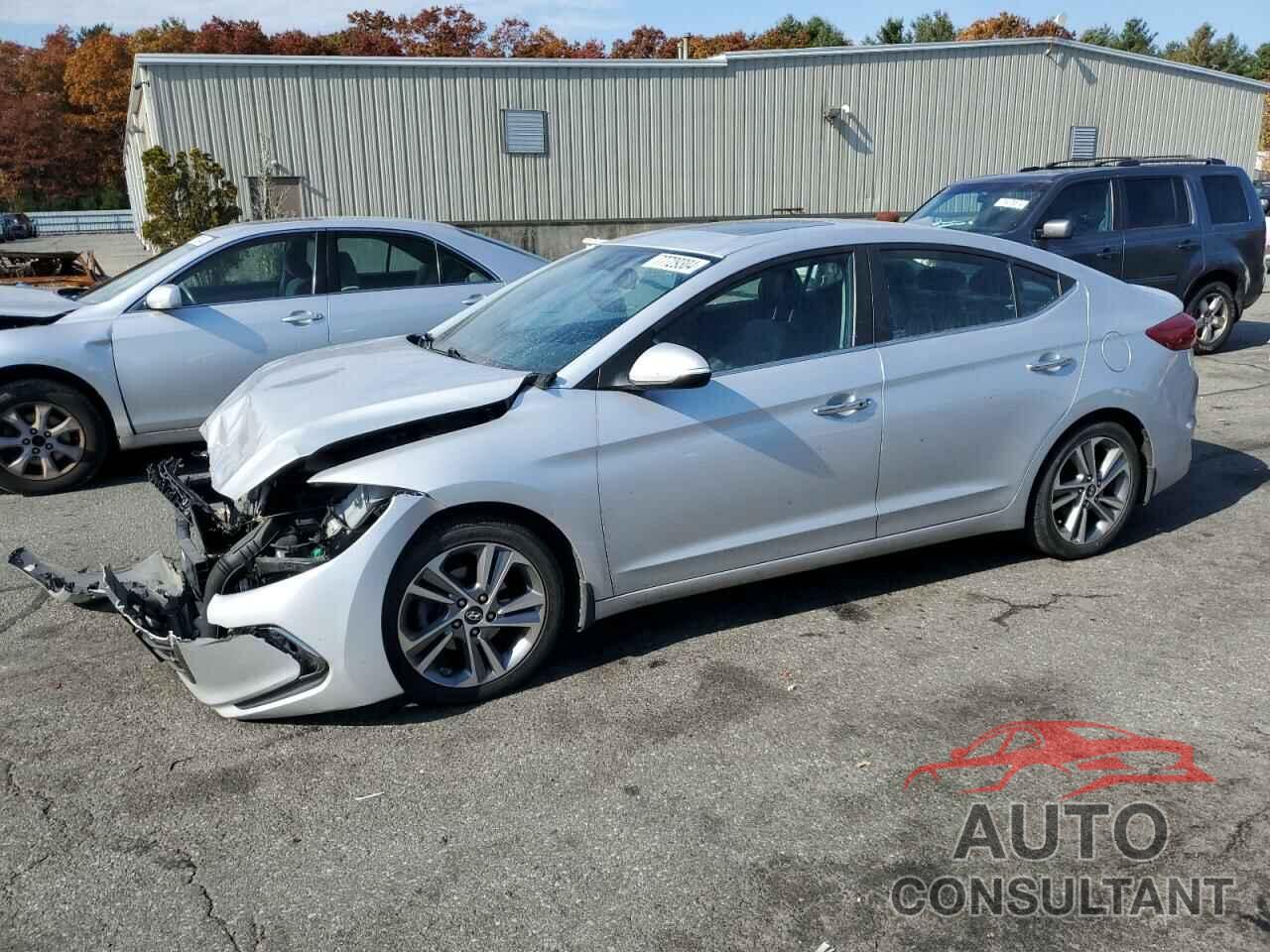 HYUNDAI ELANTRA 2017 - KMHD84LF9HU321066