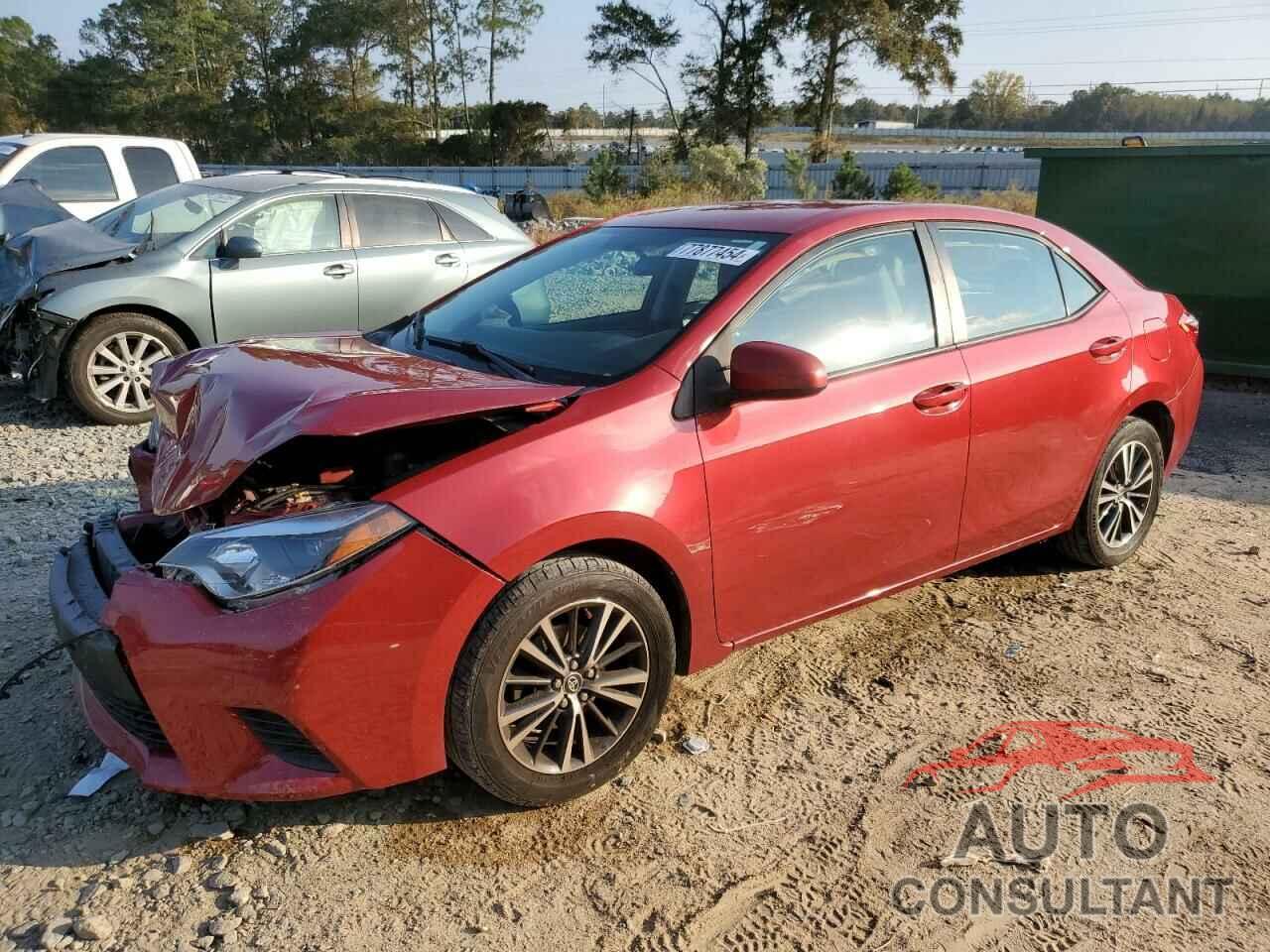 TOYOTA COROLLA 2014 - 5YFBURHE2EP072347