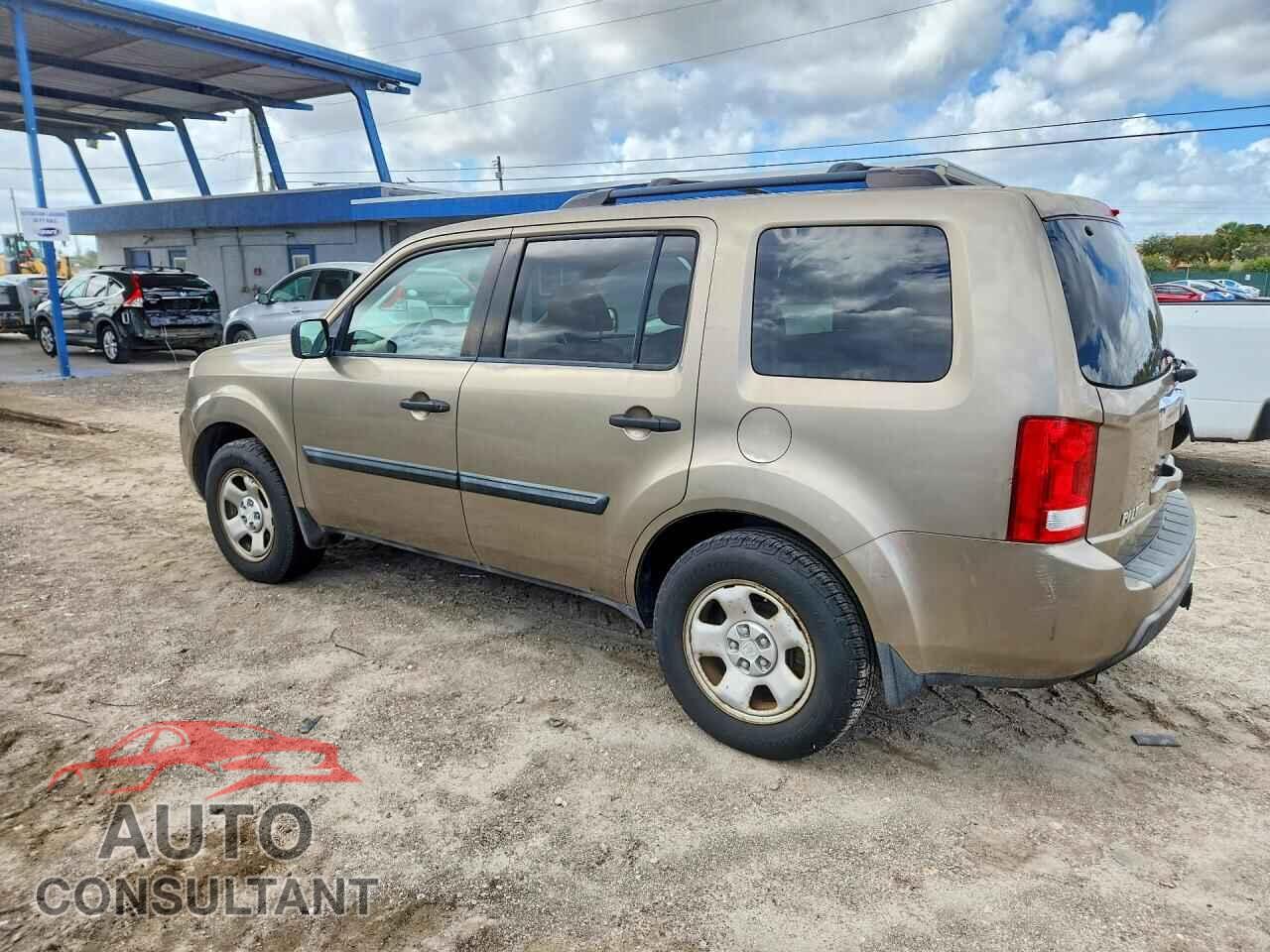 HONDA PILOT 2011 - 5FNYF3H25BB006079