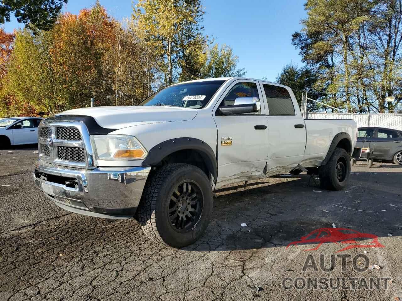 DODGE RAM 2500 2012 - 3C6TD5HT6CG168116