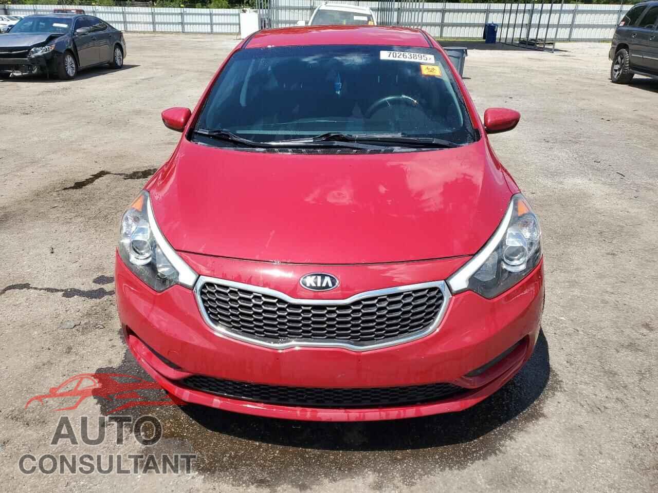 KIA FORTE 2016 - KNAFK4A60G5574977