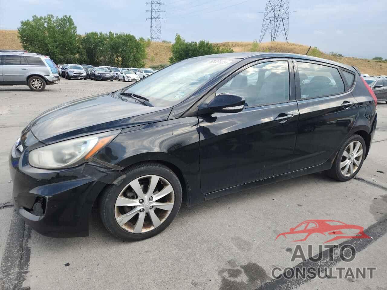 HYUNDAI ACCENT 2013 - KMHCU5AE8DU107476