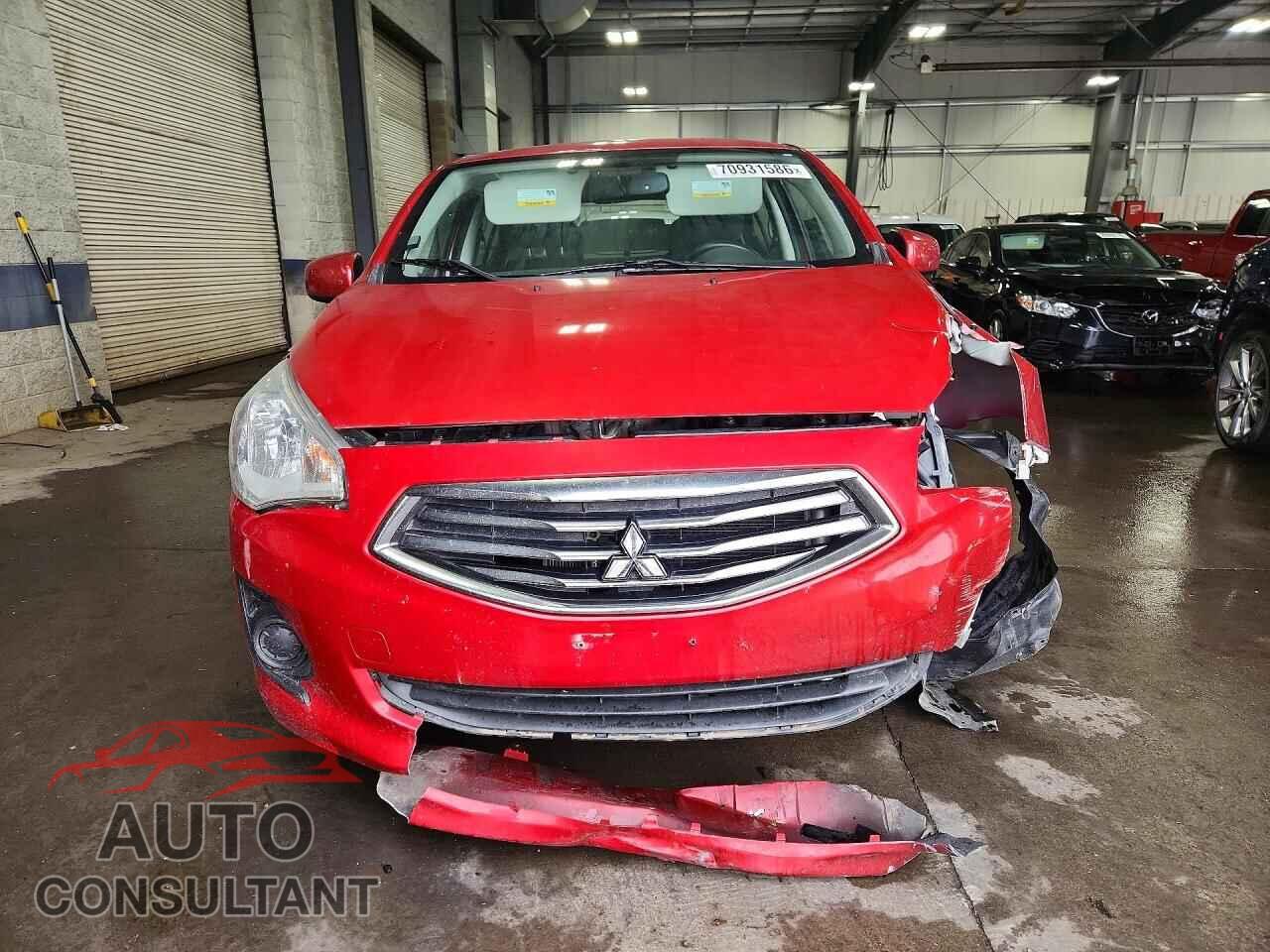 MITSUBISHI MIRAGE 2017 - ML32F3FJ2HHF12175