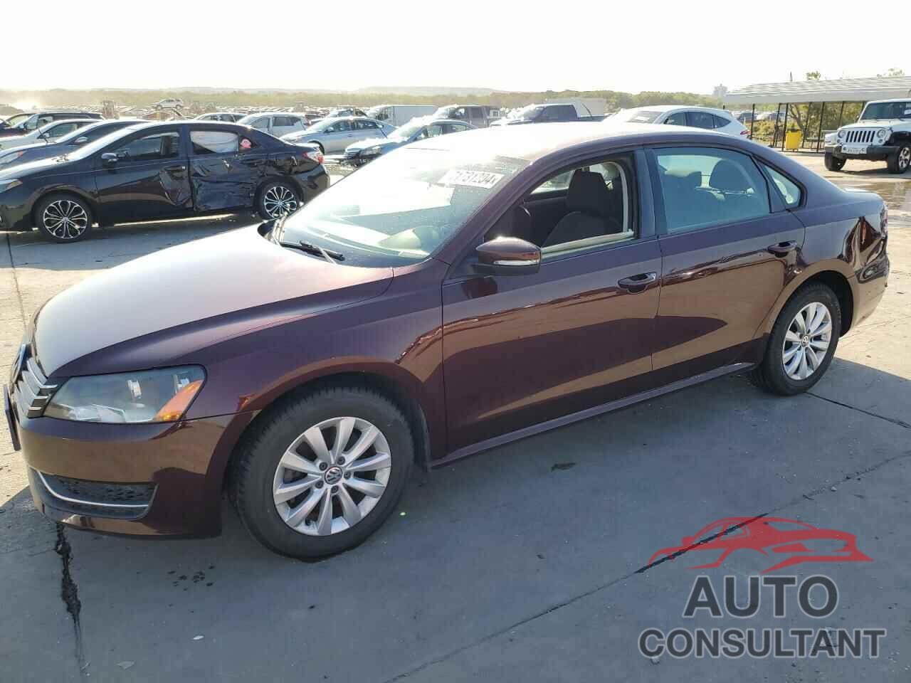 VOLKSWAGEN PASSAT 2013 - 1VWAP7A34DC087128