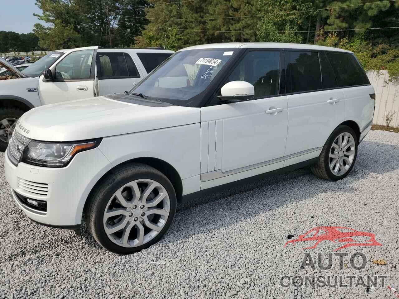 LAND ROVER RANGEROVER 2016 - SALGS2VF2GA258289